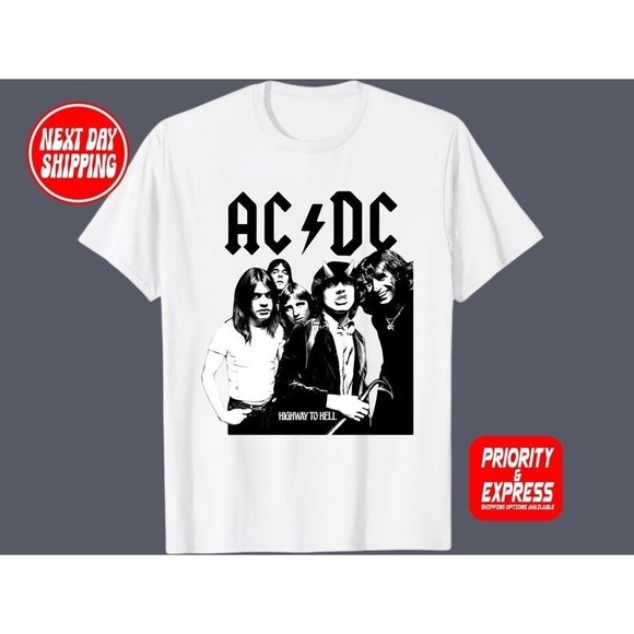 HollyMusicFan | Shirts | 224 Acdc Pwr Up World Tour Shirt Rock Band ...
